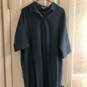 COS Blue Shirt Dress in size S